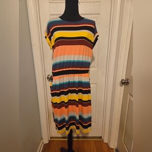 Apt. 9 Colorful Striped Midi Dress